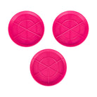 Picture of 3 19cm Pink Saucers for Indoor/Outdoor Plants Pots Bases
